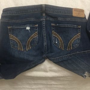 Hollister Distressed Straight Leg Jeans Sz. 9